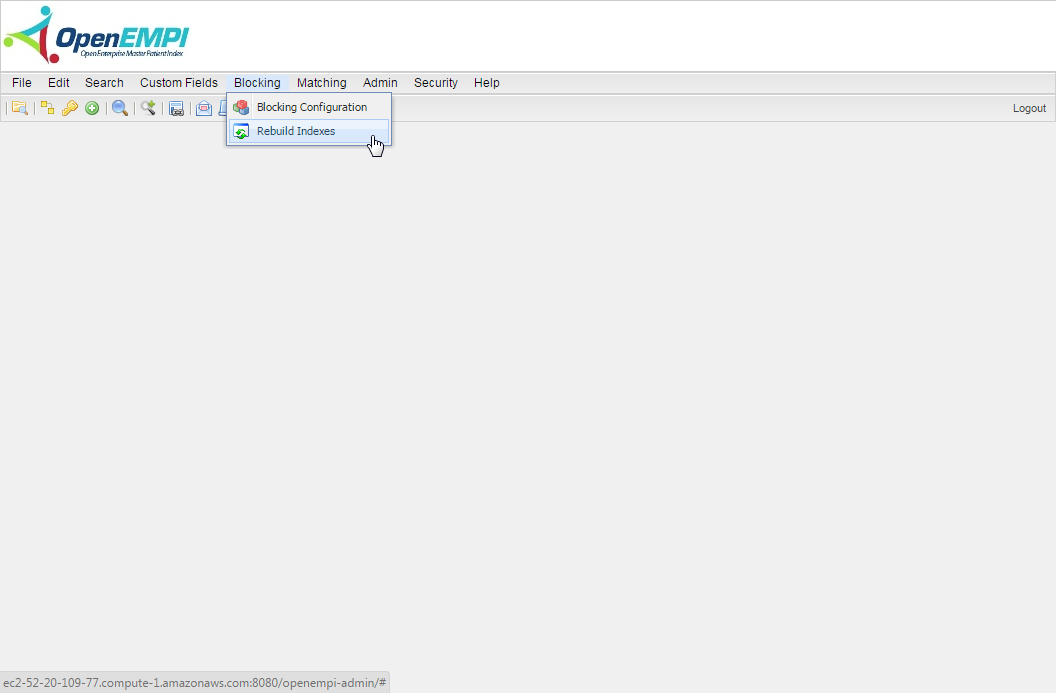 Rebuild Blocking Indexes screenshot