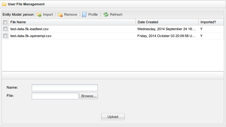 File screenshot