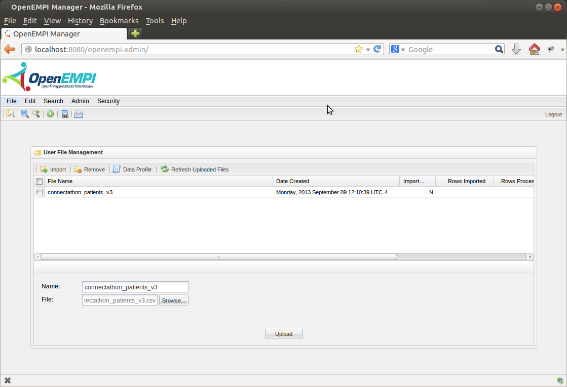 Flexible Data Loader screenshot